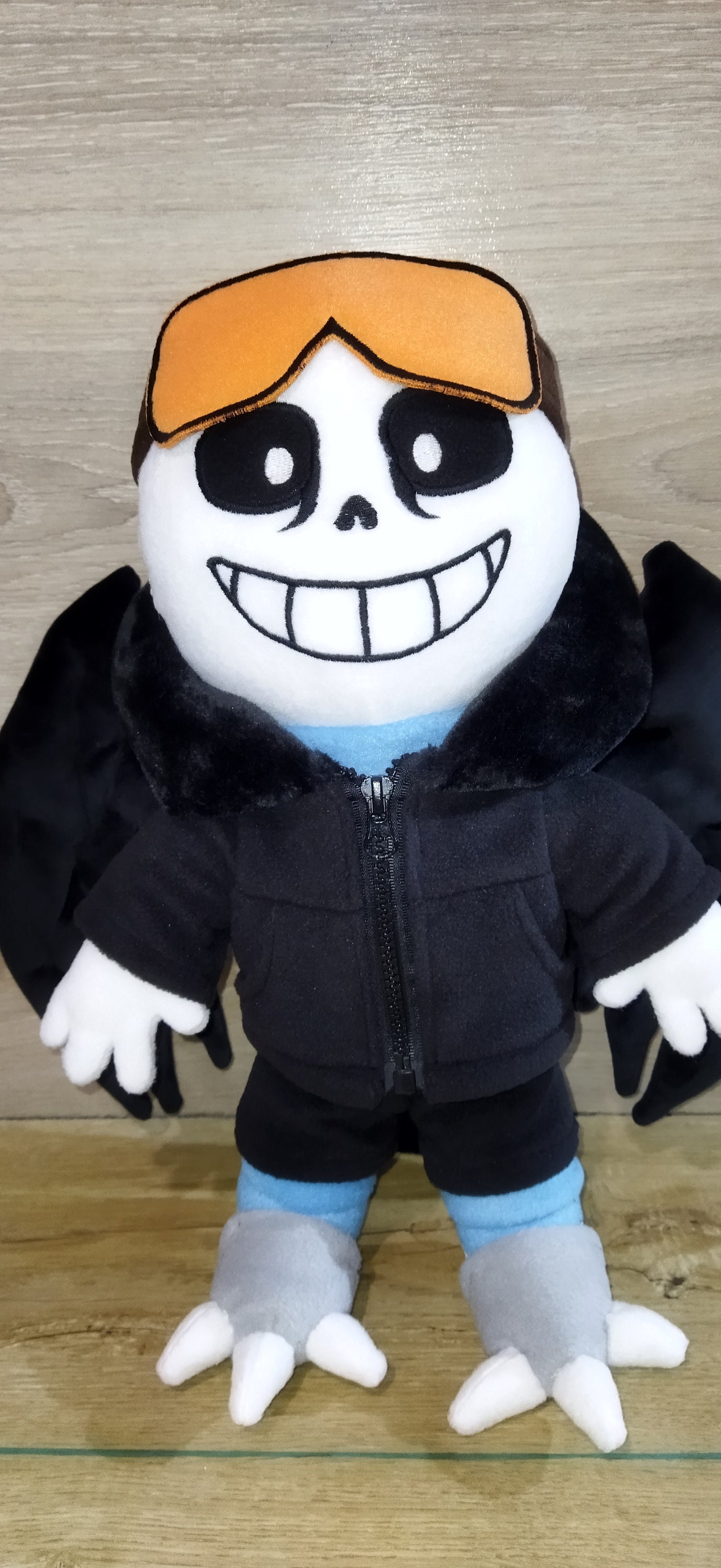 Cross Sans. Undertale. Large plush toy. Size 15 inch