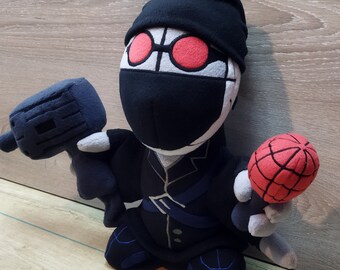 SMPB1: Madness Combat Hank Custom Plush 