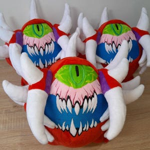 Cacodemon. Large plush toy. DOOM eternal. 12  inch