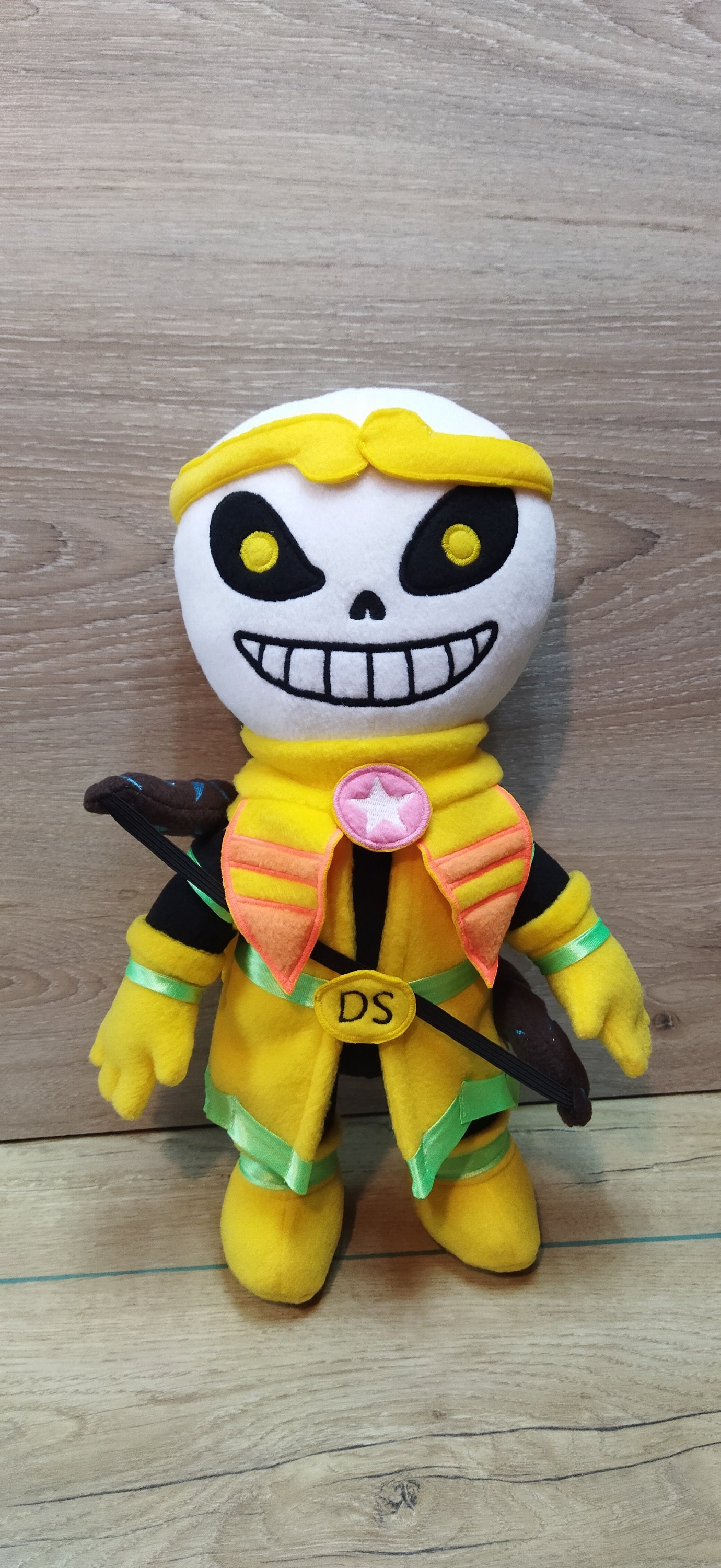 Undertale Ink Sans Small Stacking Plush Commission — Weasyl