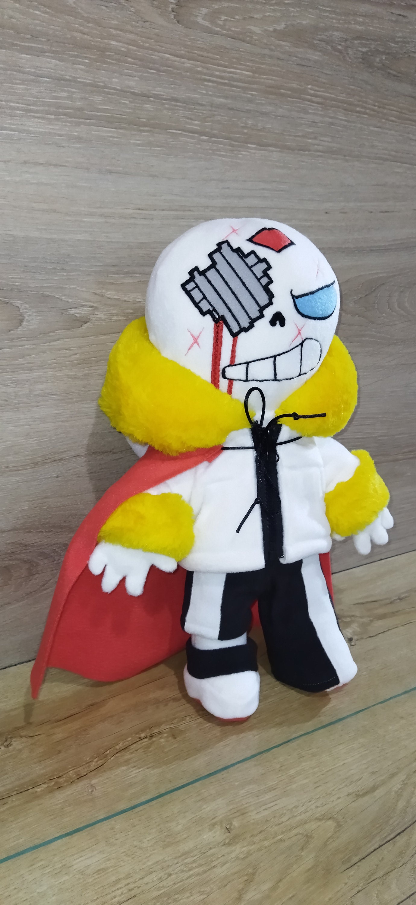 Cross Sans. Undertale. Large plush toy. Size 15 inch