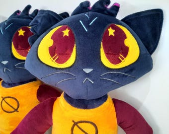 May 2. Night in the Woods. Large plush toy. 17 inch