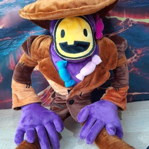 Summerween Trickster. Gravity Falls. Large plush toy. 23 inch (Size With hat 33  inch)