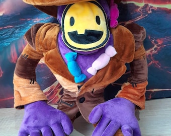 Summerween Trickster. Gravity Falls. Large plush toy. 23 inch (Size With hat 33  inch)