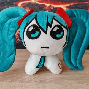YIPPEE Hatsune Miku . Tbh. イッペイ. Plush toy. Size 9 inch (23 sm)