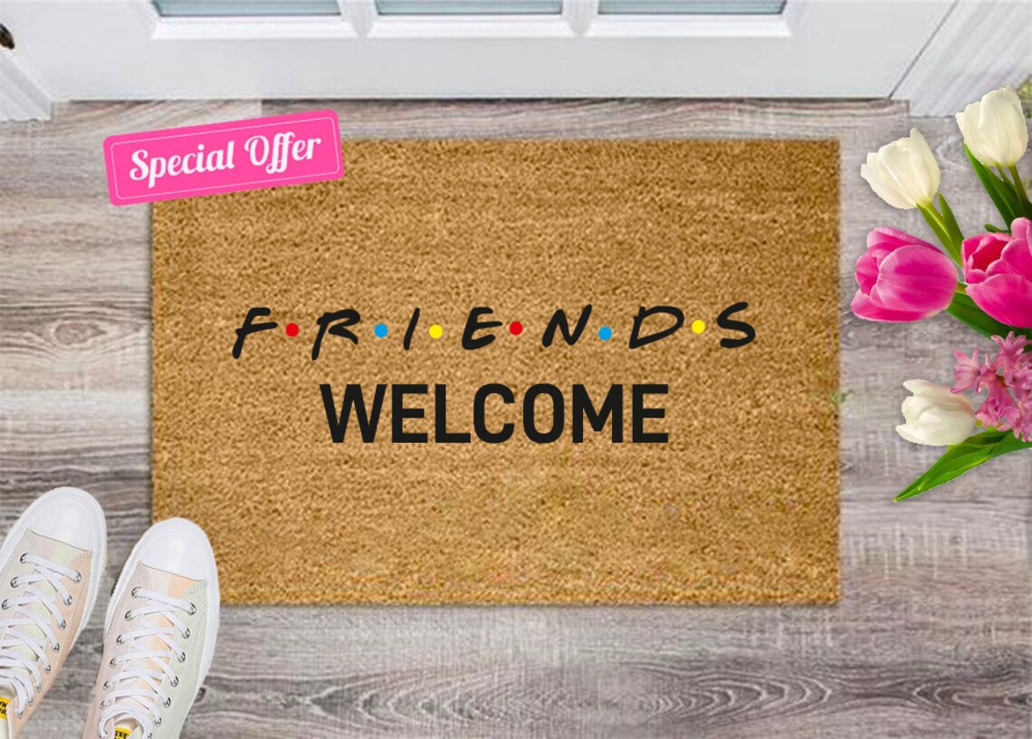 Friends Doormat Friends Décor Friends Theme Etsy