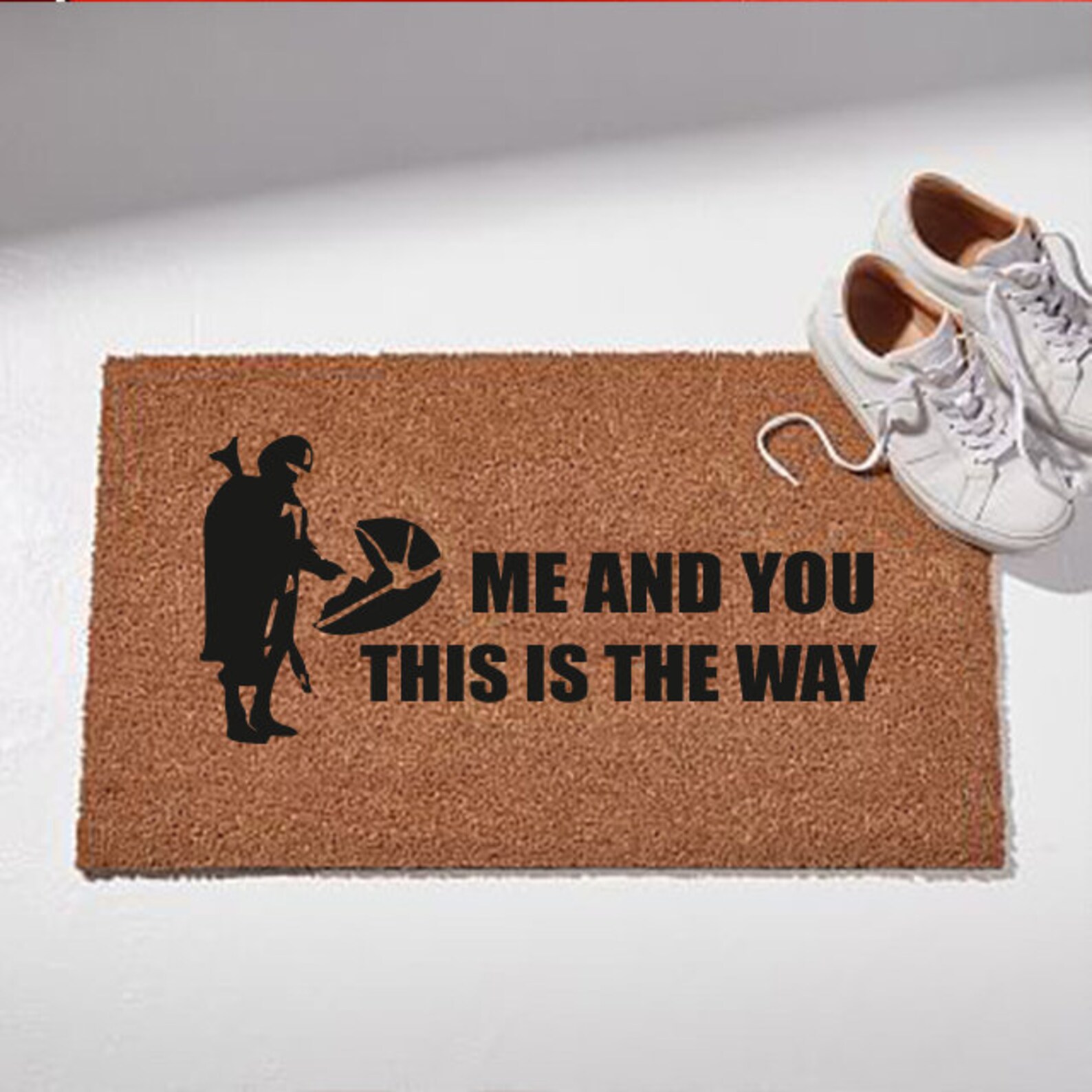 Baby Yoda Home Doormat Star Wars Mat Disney And Etsy