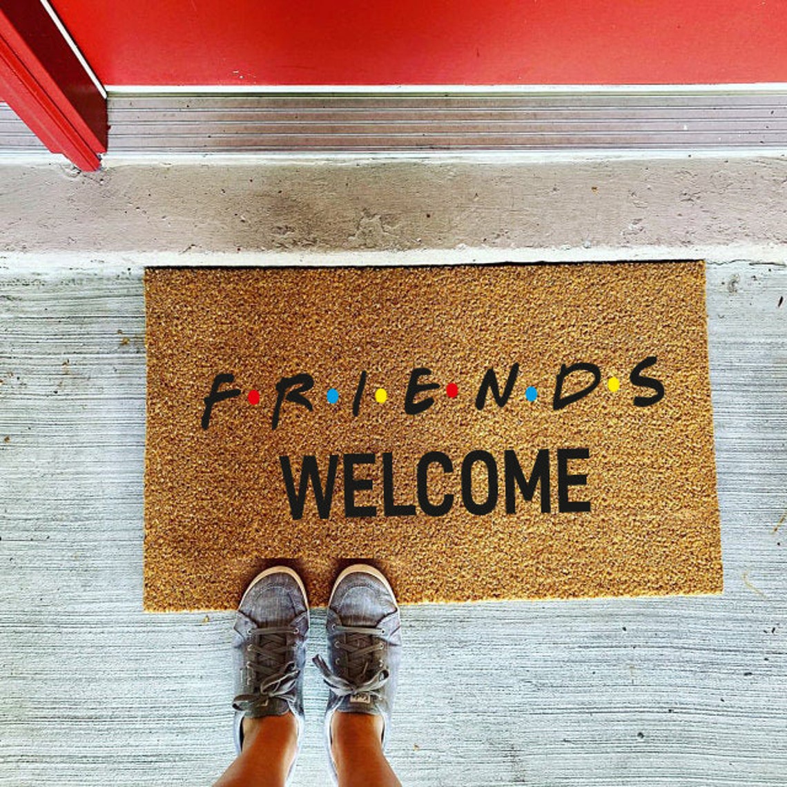 Friends Doormat Friends Décor Friends Theme Etsy