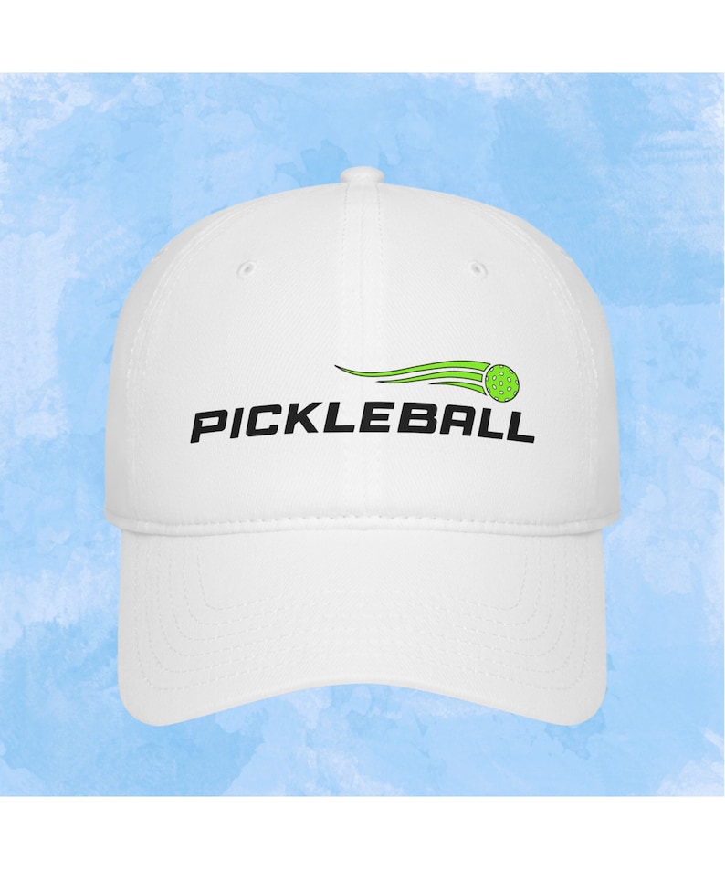 Pickleball Baseball Caps – Adjustable Embroidered Cotton Hats