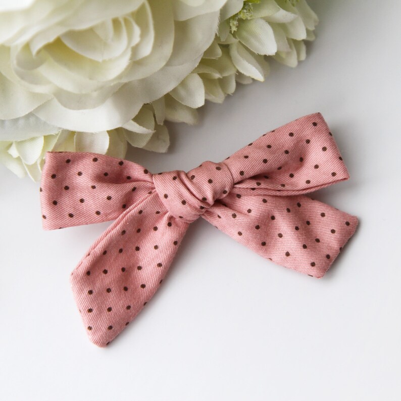 Hair Accessories for Baby and Toddler New Spring Floral Hand Tied Bow Clips Headbands|Handmade Bow Clips Headbands