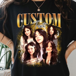 Custom Bootleg Shirt, Custom Your Own Bootleg Tee, Custom Shirt With Girlfriend Face,Custom Face Shirt For boyfriend,Insert Your Design Here
