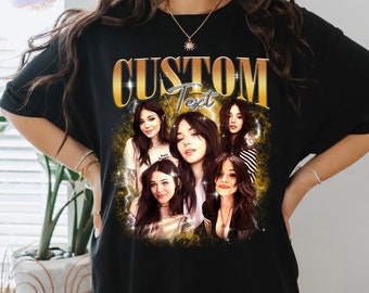 Custom Bootleg Shirt, Custom Your Own Bootleg Tee, Custom Shirt With Girlfriend Face,Custom Face Shirt For boyfriend,Insert Your Design Here