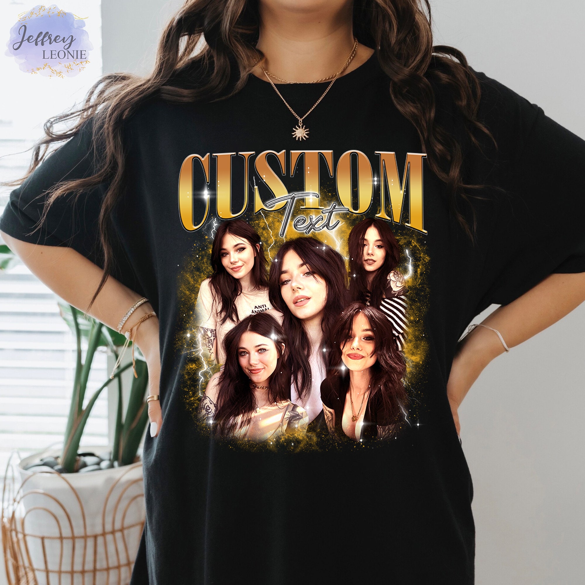 Custom Bootleg Shirt, Custom Your Own Bootleg Tee, Custom Shirt With Girlfriend Face,Custom Face Shirt For boyfriend,Insert Your Design Here