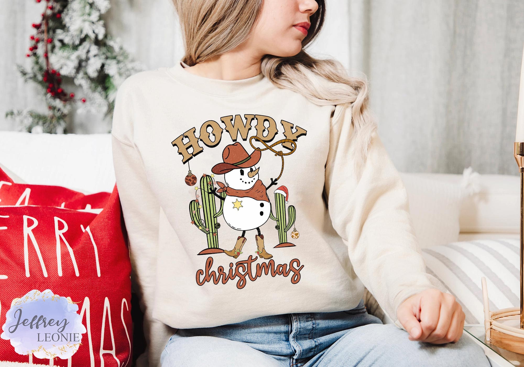 Ugly Cowboy Sweater - Etsy