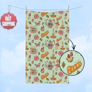 Subtle F*ck Trump Hand Towel, Trump Sucks Strawberry Kitchen Towel, Anti Trump Towel, Political Home Decor, Anti Maga Towel, Hostess Gifts