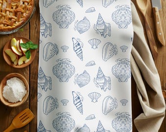 Subtle F*ck Trump Hand Towel,BlueSeashellKitchen Towel, Anti Trump Tea Towel, Bathroom Towel Set, FDT, Political Home Decor, Anti Maga Towel