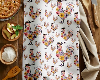 Subtle F*ck Trump Hand Towel, Chicken Kitchen Towel, Anti Trump Tea Towel, Bathroom Towel Set, FDT, Political Home Decor, Anti Maga Towel