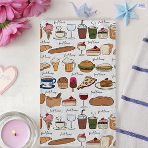 Subtle F*ck Trump Hand Towel, Food Drink Kitchen Towel, Anti Trump Tea Towel, Bathroom Towel Set, FDT, Political Home Decor, Anti Maga Towel