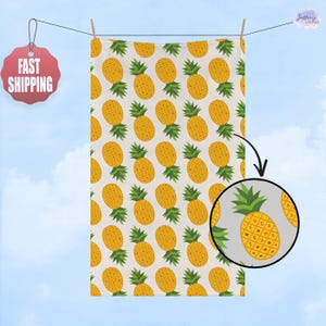 Subtle F*ck Trump Hand Towel, Pineapple Summer Kitchen Towel, Anti Trump Towel, Hostess Gift,FDT Towel, Anti Maga Towel,Political Home Decor