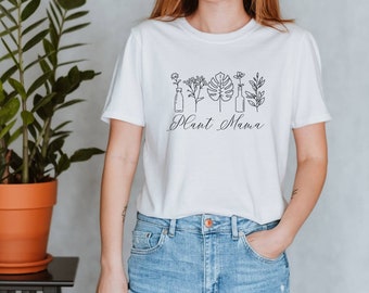 Plant Mama Shirt, Plant Lady Shirt, Plant Mom Shirt, Plant Mom Geschenk, Fiddle Shirt, Plant Mom Shirt, Plant Mom Shirt, Crazy Plant Lady, Plant Lover