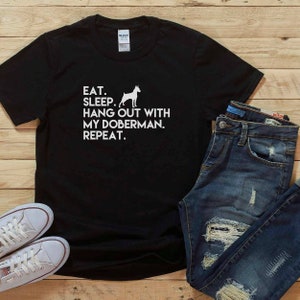 Doberman Mom Shirt, Doberman Shirt, Dobie Mom Gift, Doberman Dad Shirt, Dog Mom Shirt for Women, Funny Doberman Dog Shirt, Funny Dog Shirt