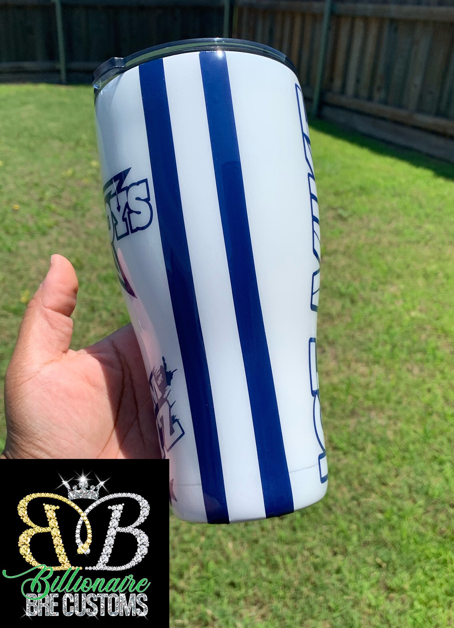 Custom Football Team Tumbler Etsy