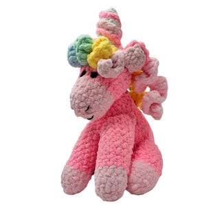 Handgemaakte Eenhoorn Knuffel | Baby Cadeau | Pluche Speelgoed | Fair Trade & CE Gecertificeerd