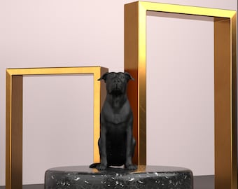 American Bulldog Statue – Unique Dog Breed Figurine Gift