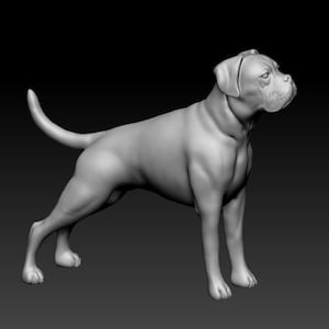 Boxer Standing Figurine, Boxer Dog Gift, Boxer Gift, Boxer Owner, Gift For Dog Owner, Dog Lover Gift