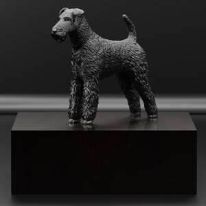 Airedale Terrier Figurine, Airedale Terrier Dog Gift, Airedale Terrier Gift, Airedale Terrier Owner, Gift For Dog Owner, Dog Lover Gift