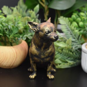 Chihuahua Figurine, Chihuahua Dog Gift, Chihuahua Gift, Chihuahua Owner, Gift For Dog Owner, Dog Lover Gift