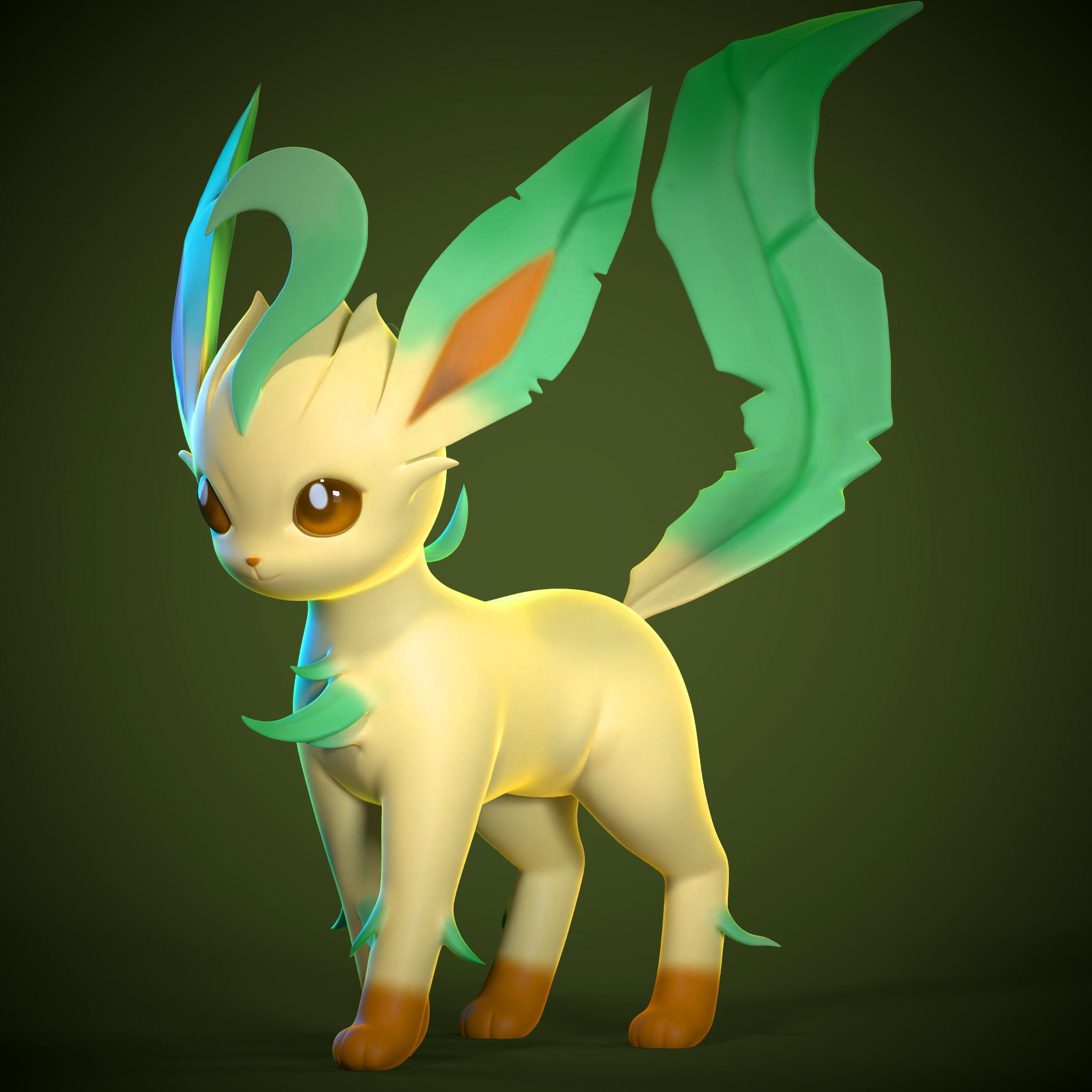 My latest 3D Artwork Eeveelution! Swipe to see the 3D Print result! How  cute they are?! [OC] : r/pokemon