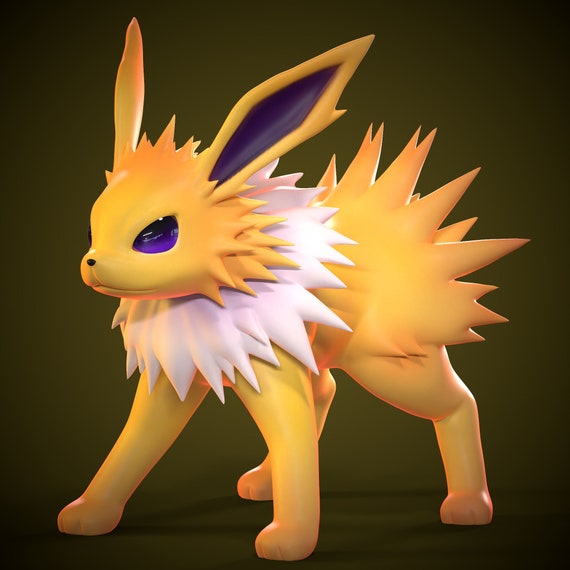 Eevee Pokemon Miniature Cute Kawaii 3D model 3D printable