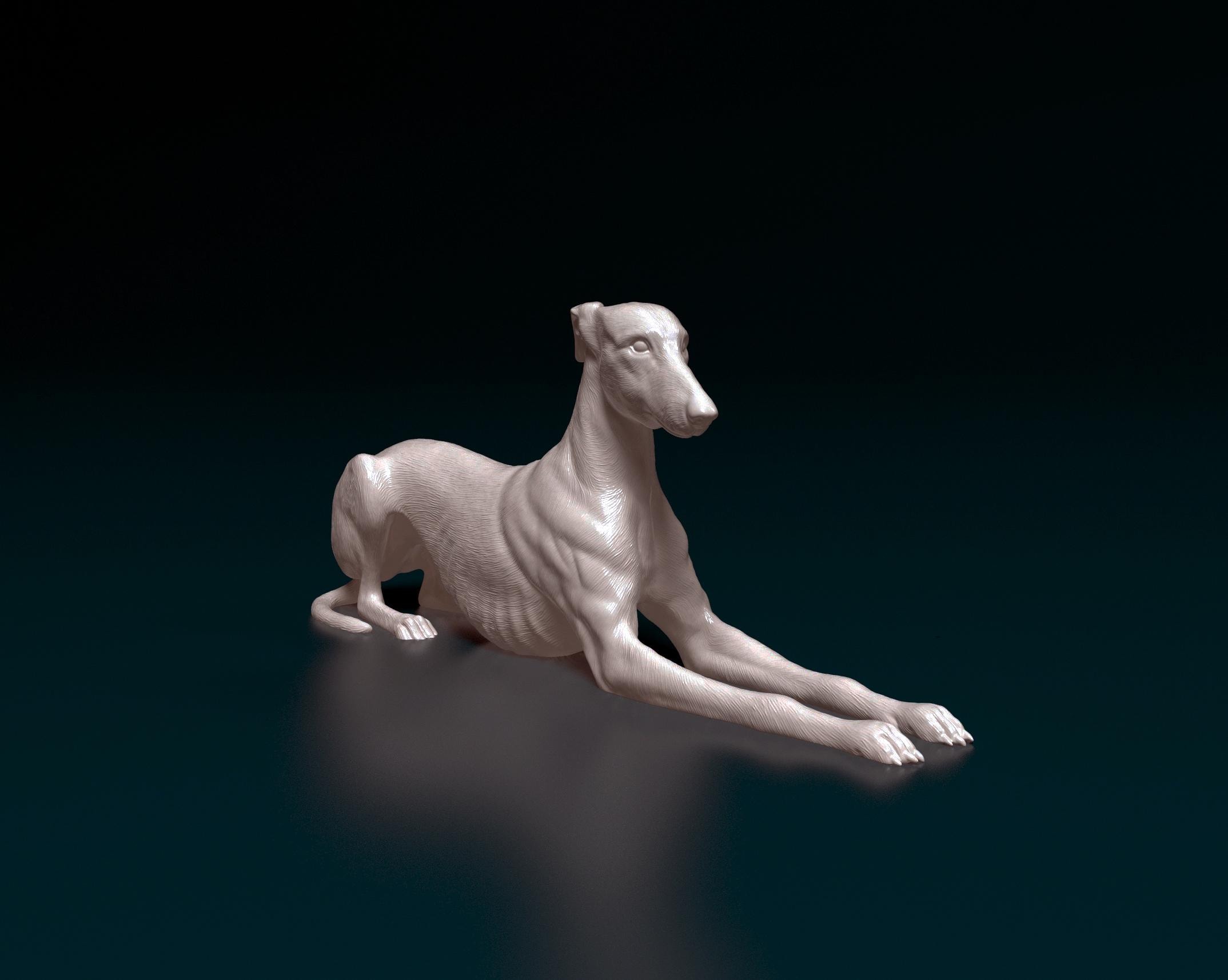 Escultor de galgos: arte canino único hecho a mano, decoración moderna de galgos, regalo perfecto para amantes de los perros y entusiastas de la escultura