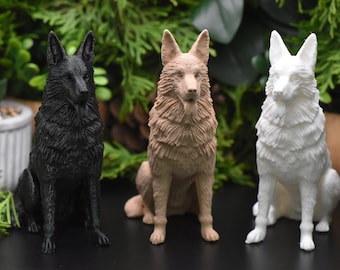 German Shepherd Figurine, German Shepard Dog Gift, German Shepard Gift, German Shepard Owner, Gift For Dog Owner, Dog Lover Gift