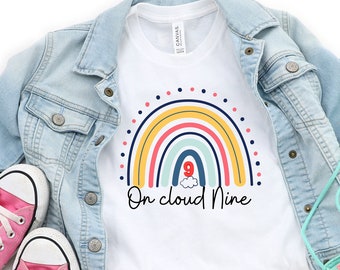 Cloud 9 Birthday Shirt - Etsy