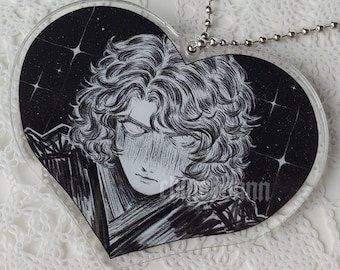 Star Wars ROTS Anakin Skywalker 3" Heart Keychain