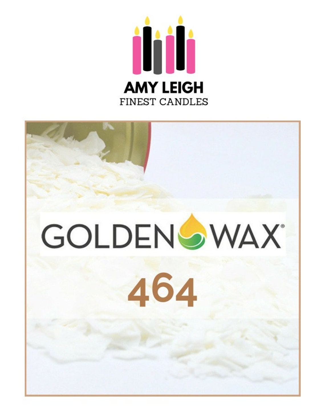 GOLDEN WAX 464 Soy Wax Flakes Container Candle Soya Etsy UK