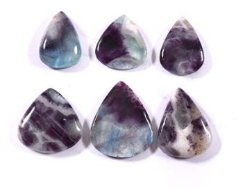 AAA Quality Natural Multi Fluorite Cabochon,Multi Fluorite Gemstone, Fluorite Jewelry Making Stone, Multi Fluorite, Loose Fluorite Ct 162.00