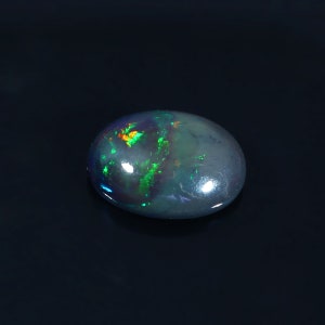 Black Opal cabochon, losse edelsteen, multi-vuuropaal, natuurlijke Ethiopische zwarte opaal, opaal cabochon, voor het maken van sieraden Ct. 5,00 15X11X6 M
