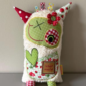 Happy Scrappy Monster, comforter, worry eater, encourager
