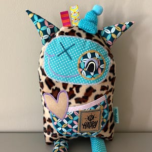 Happy Scrappy Monster, comforter, worry eater, encourager