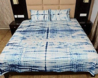 Color Tie Dye Bedding Set Cotton Bed 