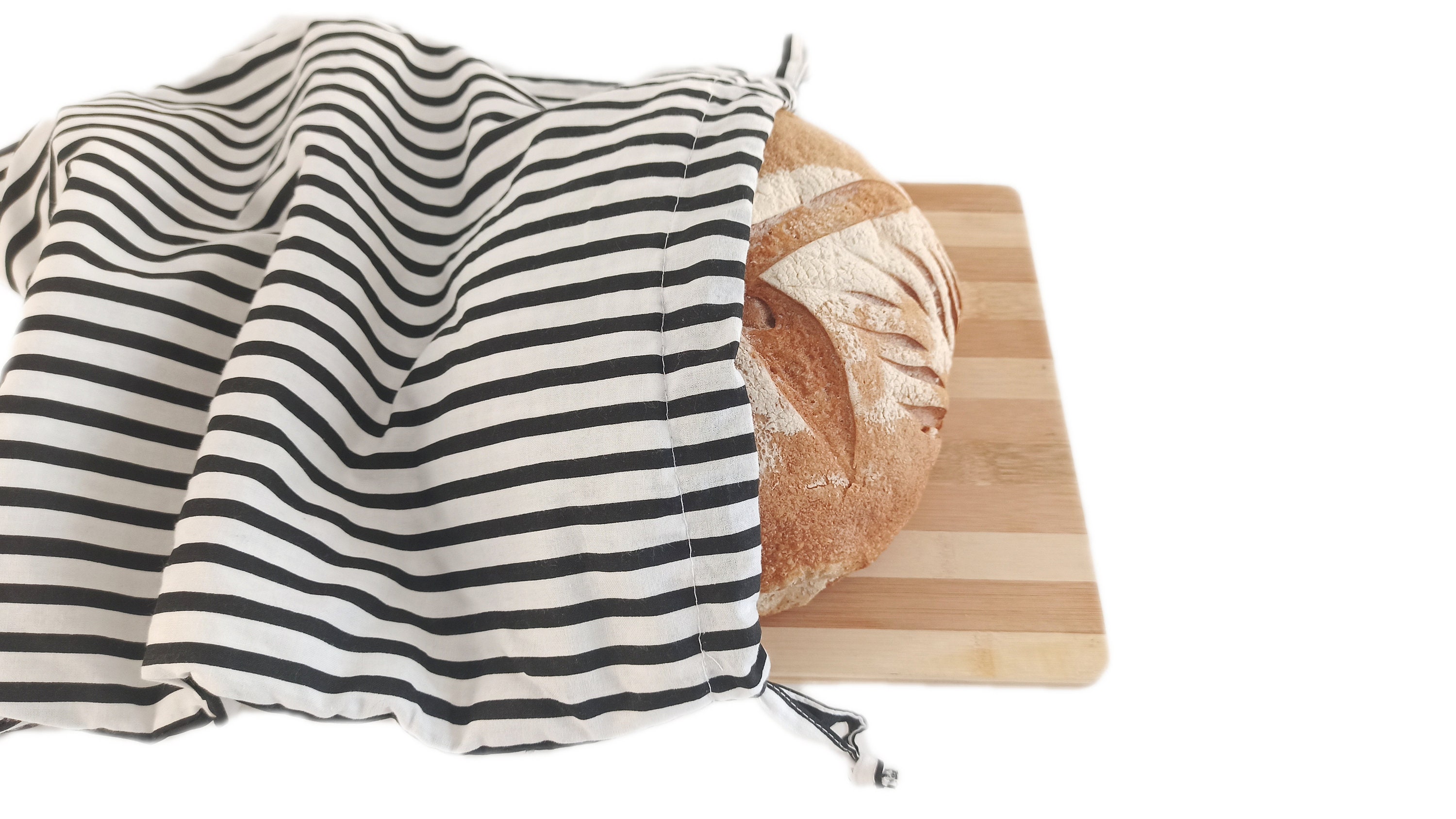 Sac à pain en coton. Sac à pain naturel. Cadeau de cuisson de | Etsy