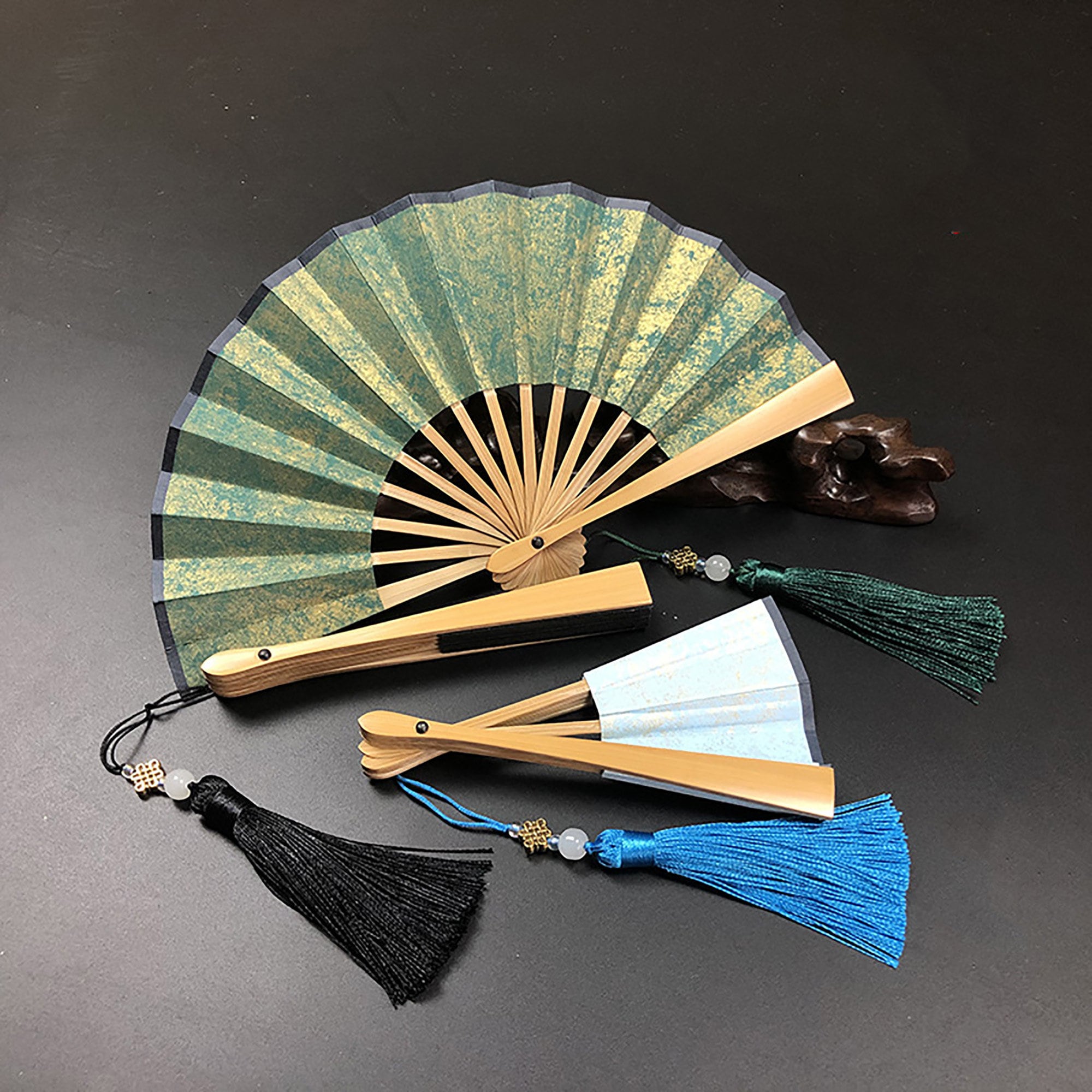 4inch Mini Folding Fan Portable Folding Fan Rice Paper Etsy