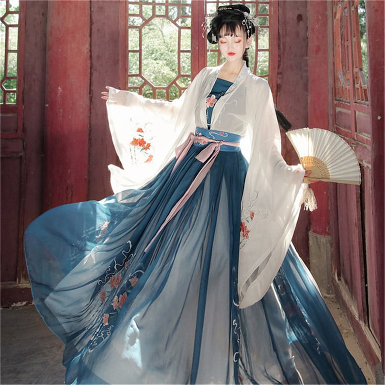 Hanfu Women's Hanfu Chinese Dress Cosplay Costume - Etsy