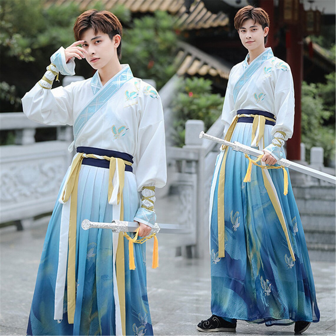 Chinese Hanfu Man Jin Dynasty Costume Men's Hanfu - Etsy