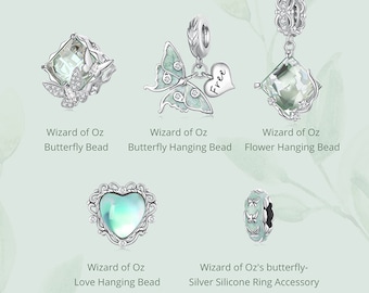 Butterfly Pendant Charm, Charm for Bracelet, 925 Sterling Silver