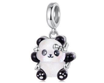 Bear Pendant Charm, Charm for Bracelet, 925 Sterling Silver Charm Fit Pandora Bracelets, Gift for Her