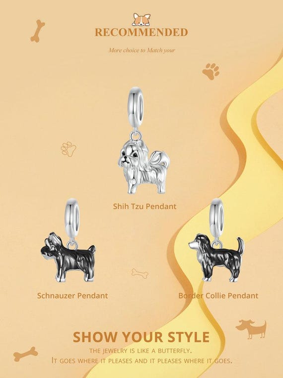 Quiges 9mm Italiaanse Schakel Bedel Module Roestvrij Staal Beagle hond voor Italië charms Link schakels Armbanden Quiges 9mm Italiaanse Schakel Bedel Module Roestvrij Staal Beagle hond voor Italië charms Link schakels Armbanden